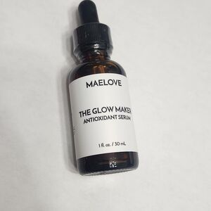 MAELOVE The Glow Maker Antioxidant Serum - Sealed Amber Bottle with White Label